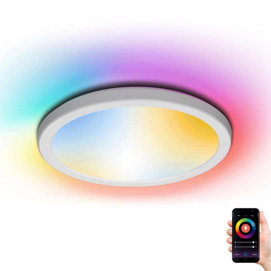 Aigostar - LED RGBW Stmievateľné stropné svietidlo LED/22W/230V 2700-6500K Wi-Fi
