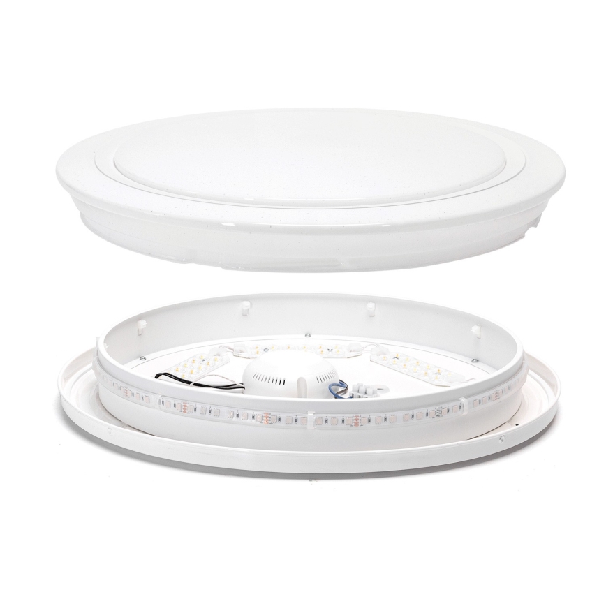 Aigostar - LED RGBW Stmievateľné kúpeľňové svietidlo LED/27W/230V 40 cm Wi-Fi IP44