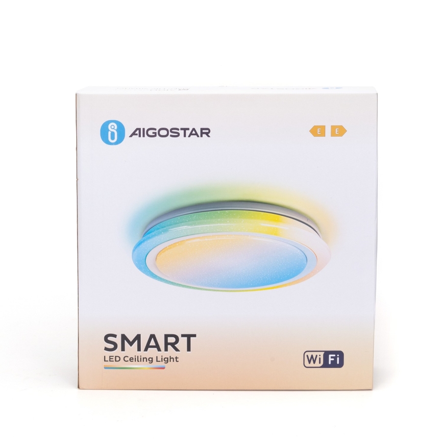Aigostar - LED RGBW Stmievateľné kúpeľňové svietidlo LED/27W/230V 40 cm Wi-Fi IP44