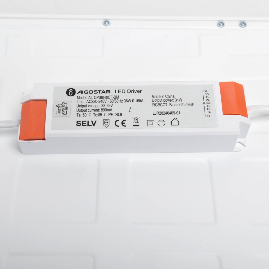 Aigostar - LED RGBW Stmievateľný podhľadový panel MESH LED/36W/230V 60x60 cm