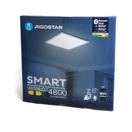 Aigostar - LED RGBW Stmievateľný podhľadový panel MESH LED/36W/230V 60x60 cm