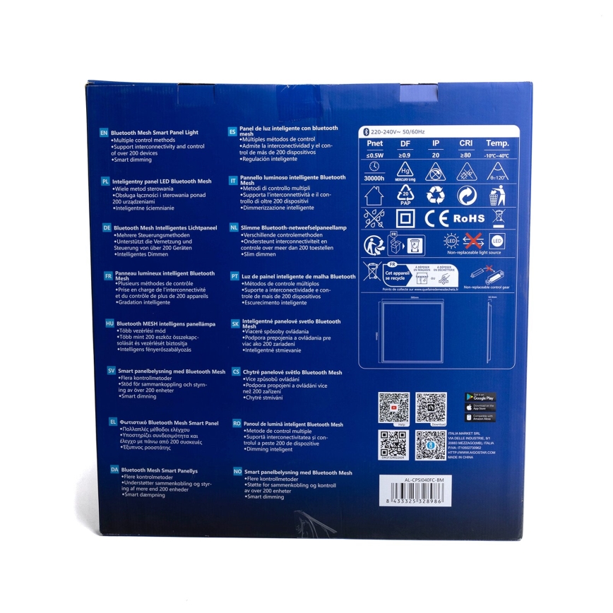 Aigostar - LED RGBW Stmievateľný podhľadový panel MESH LED/36W/230V 60x60 cm