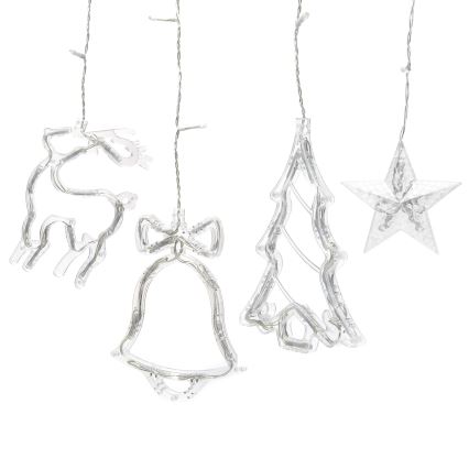 Aigostar - LED RGBY Vonkajší vianočný reťaz 120xLED/8 funkcií 3x0,6m IP44 viacfarebný + diaľkové ovládanie