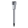 Aigostar - LED Solárna lampa LED/0,006W/1,2V 29,5 cm 40 mAh matný chróm 6500K IP44
