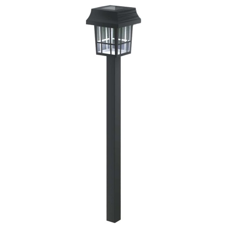 Aigostar - LED Solárna lampa LED/0,006W/1,2V 32 cm čierna 6500K IP44