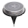 Aigostar - LED Solárna lampa LED/0,6W/5,5V 24,5 cm 500 mAh 3200K IP66 čierna