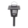 Aigostar - LED Solárna lampa s lapačom hmyzu LED/0,03W/1,2V 55,2cm čierna 6500K 300 mAh IP44