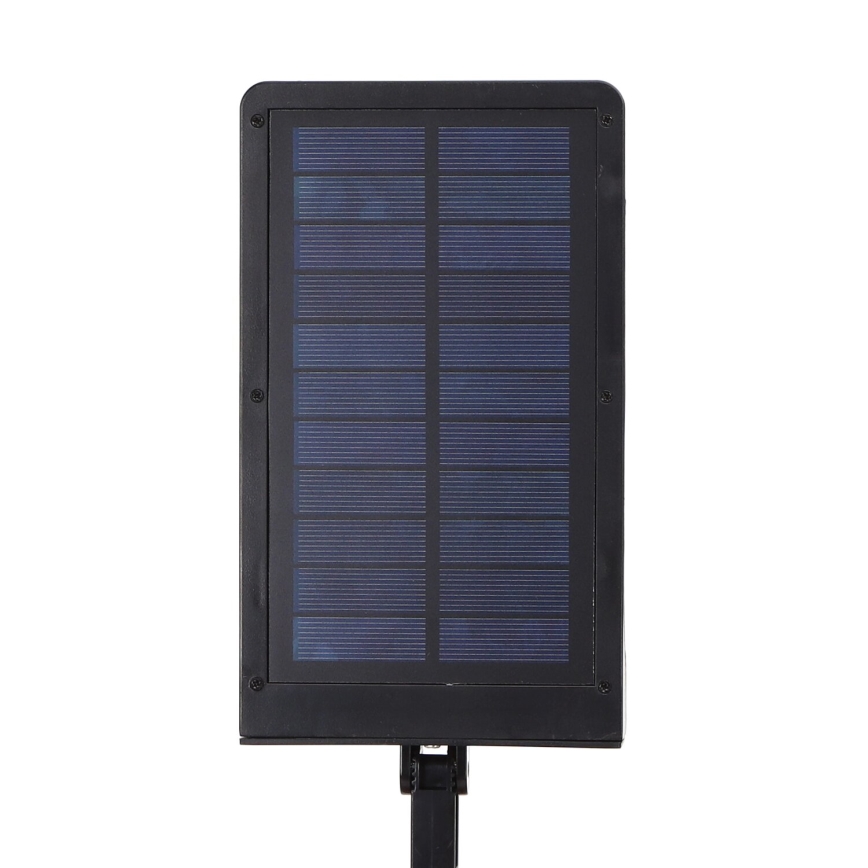 Aigostar - LED Solárna pouličná lampa so senzorom LED/3W/3,7V1800 mAh IP44 3000/4000/5000K + diaľkové ovládanie