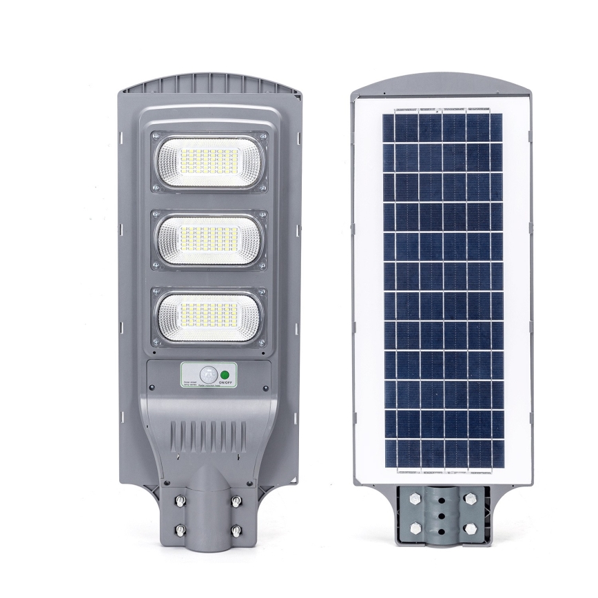 Aigostar - LED Solárna pouličná lampa so senzorom pohybu a súmraku LED/150W/3,2V 15000mAh IP65 6500K + diaľkové ovládanie