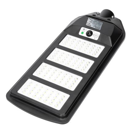 Aigostar - LED Solárna pouličná lampa so senzorom LED/200W/3,2V 12000mAh IP65 6500K + diaľkové ovládanie