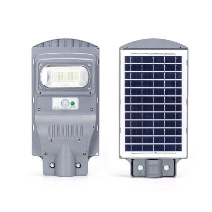 Aigostar - LED Solárna pouličná lampa so senzorom LED/50W/3,2V 5000mAh IP65 6500K + diaľkové ovládanie