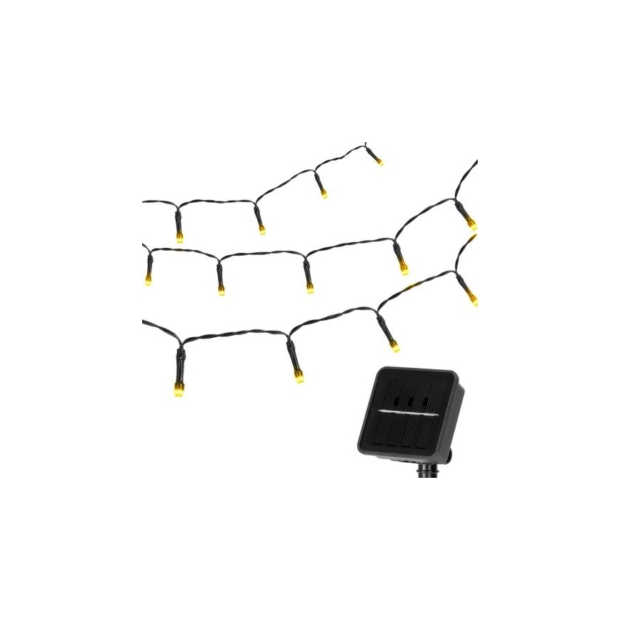 Aigostar - LED Solárna reťaz 100xLED/12m 300 mAh IP65 teplá biela