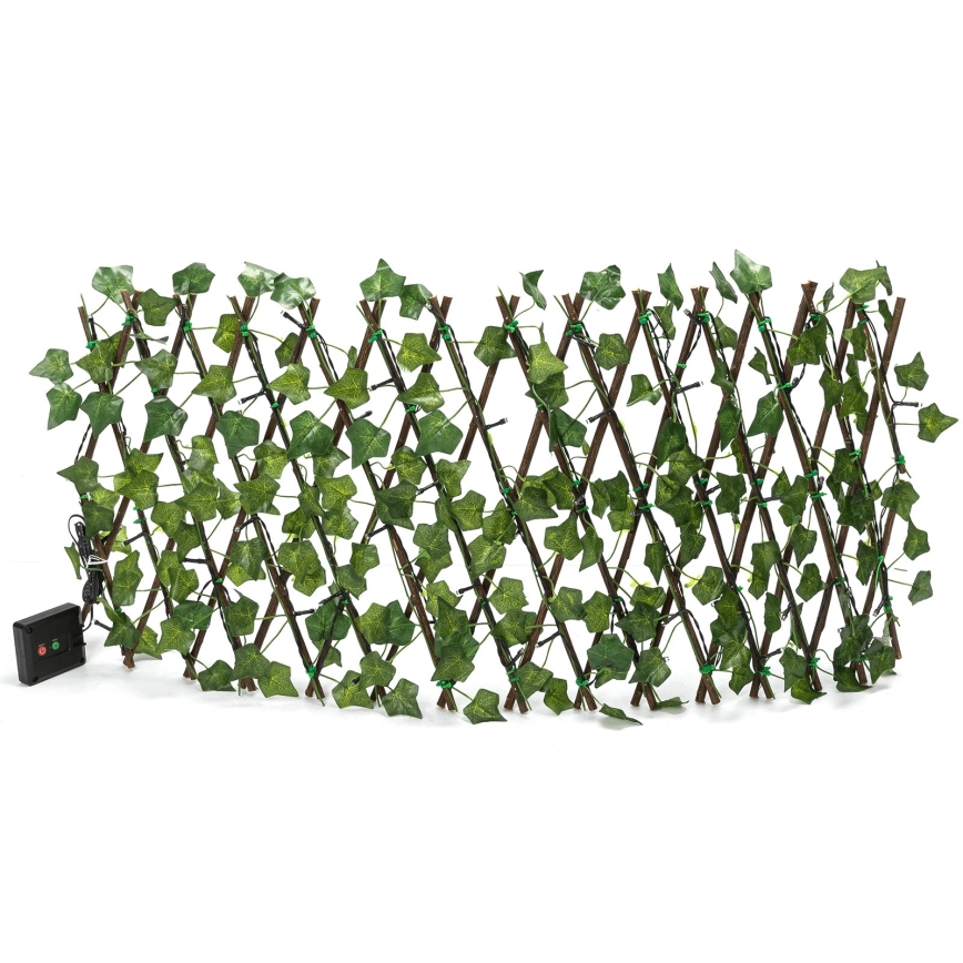 Aigostar - LED Solárna reťaz 56xLED/2x0,4m IP65 teplá biela ivy