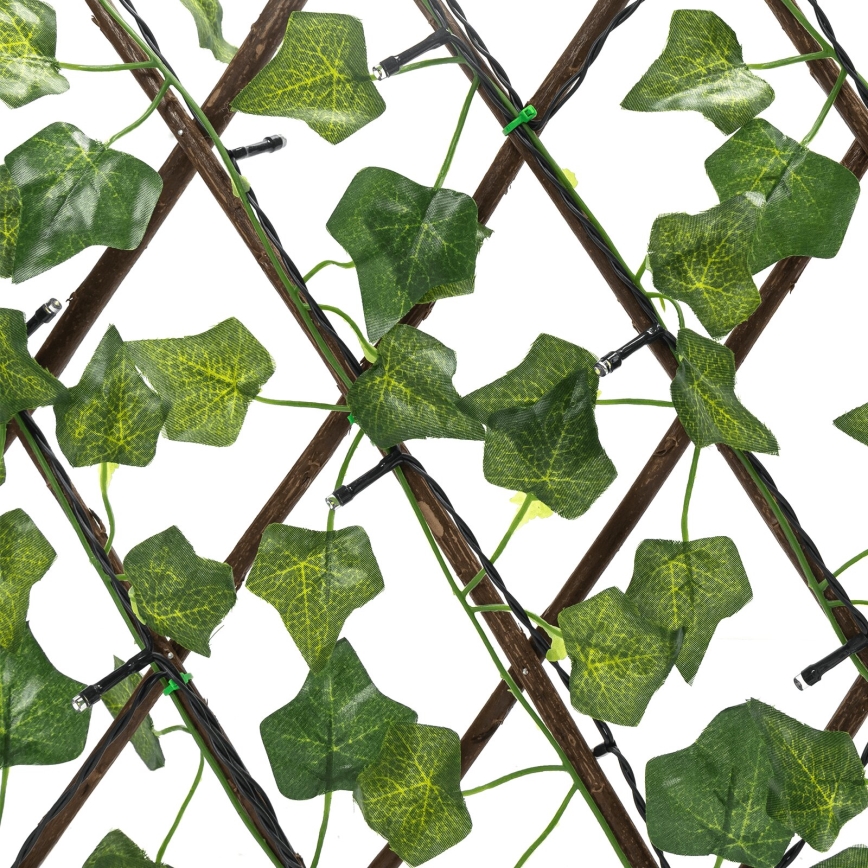 Aigostar - LED Solárna reťaz 56xLED/2x0,4m IP65 teplá biela ivy