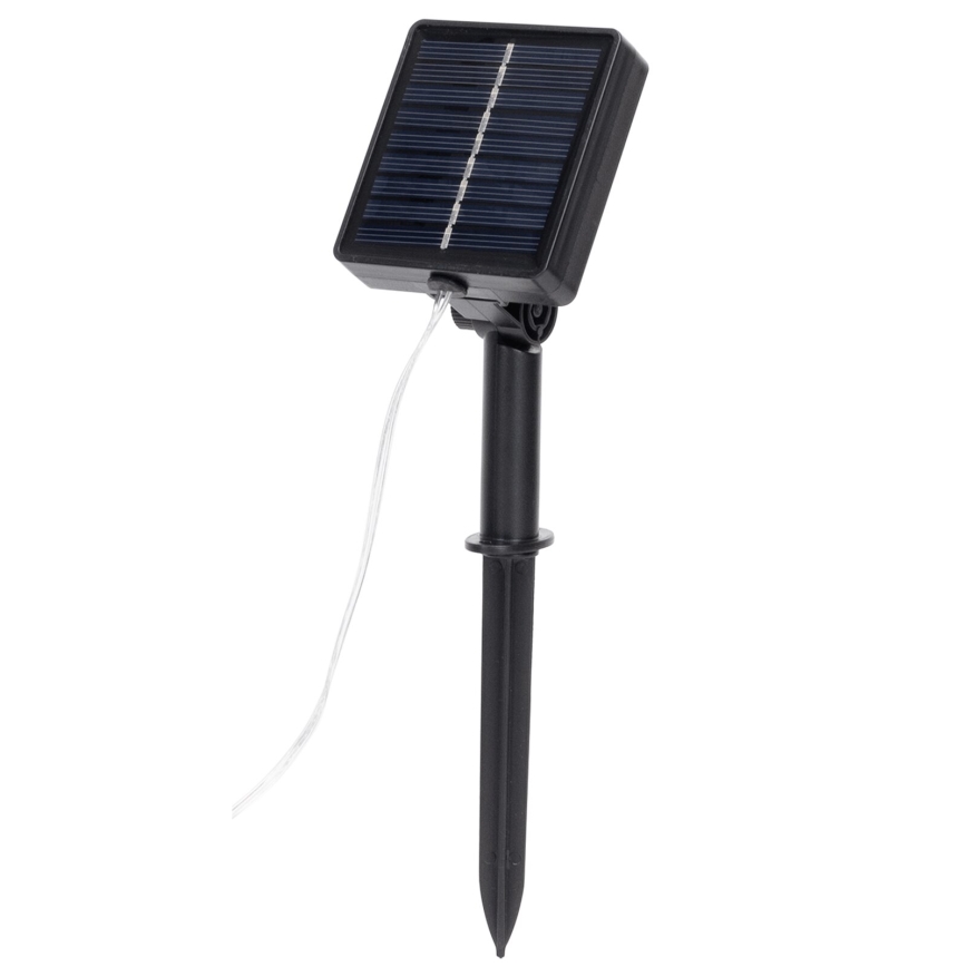 Aigostar - LED Solárna reťaz 70xLED/4x1m IP65 300 mAh teplá biela olive
