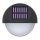Aigostar - LED Solárne nástenné svietidlo LED/1W/1,2V čierna 2700K IP44