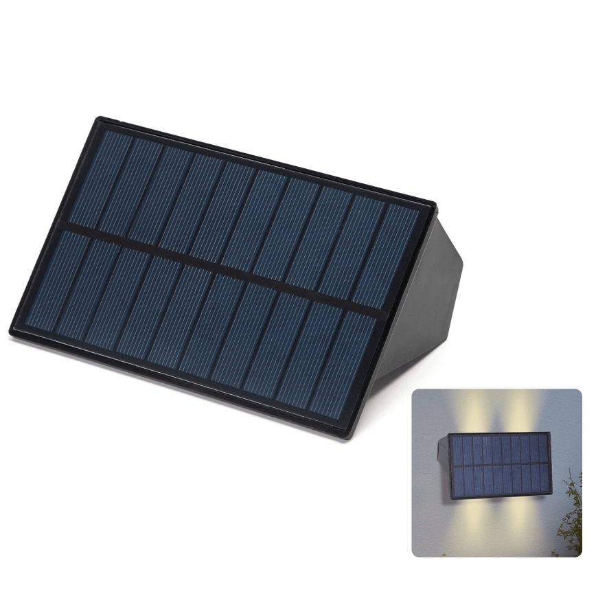 Aigostar - LED Solárne nástenné svietidlo LED/4W/5,5V 2700K IP44