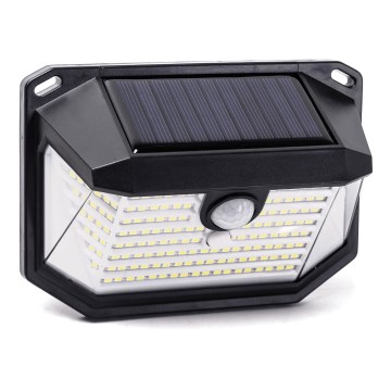Aigostar - LED Solárne nástenné svietidlo so senzorom LED/0,8W/5,5V 6500K IP65
