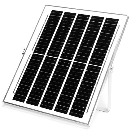 Aigostar - LED Solárne svietidlo 2xLED/70W/12V 12000 mAh 6500K pr. 20,5 cm + diaľkové ovládanie