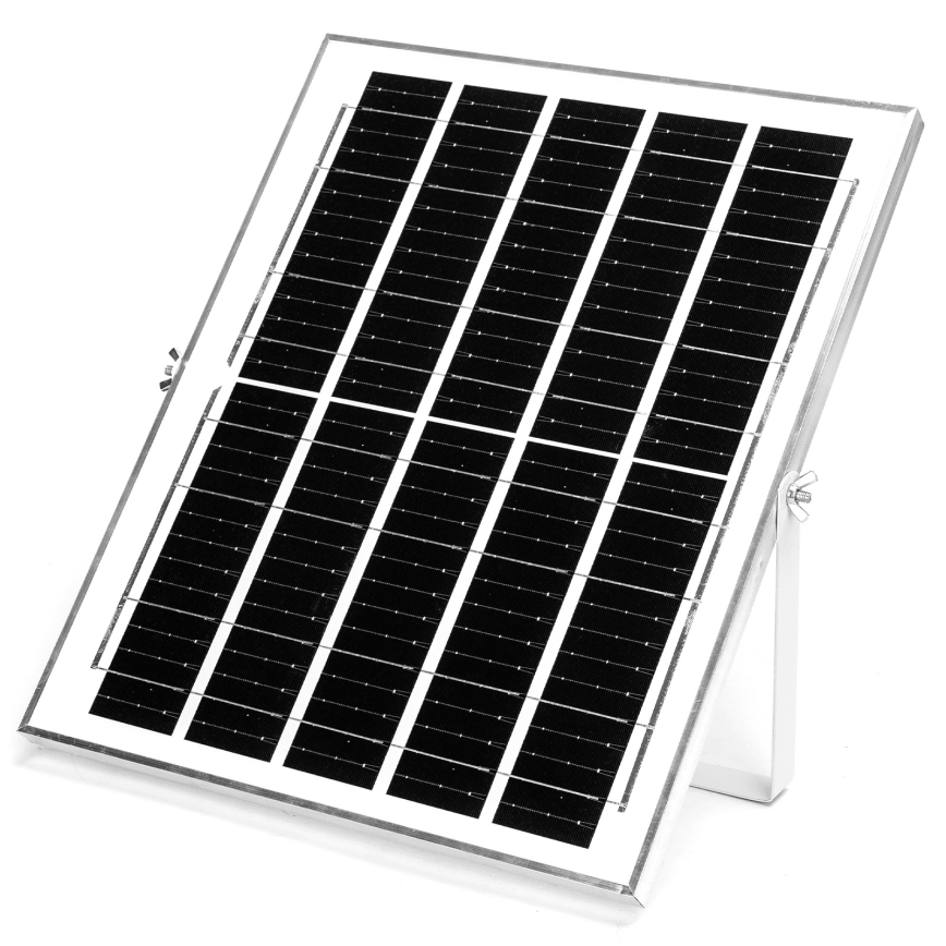 Aigostar - LED Solárne svietidlo 2xLED/70W/12V 12000 mAh 6500K pr. 20,5 cm + diaľkové ovládanie
