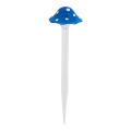 Aigostar - LED Solárne svietidlo LED/0,006W/1,2V 100 mAh 2700K IP44 modrá