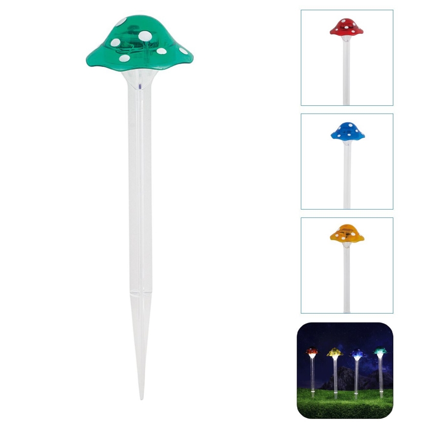 Aigostar - LED Solárne svietidlo LED/0,006W/1,2V 100 mAh 2700K IP44 zelená