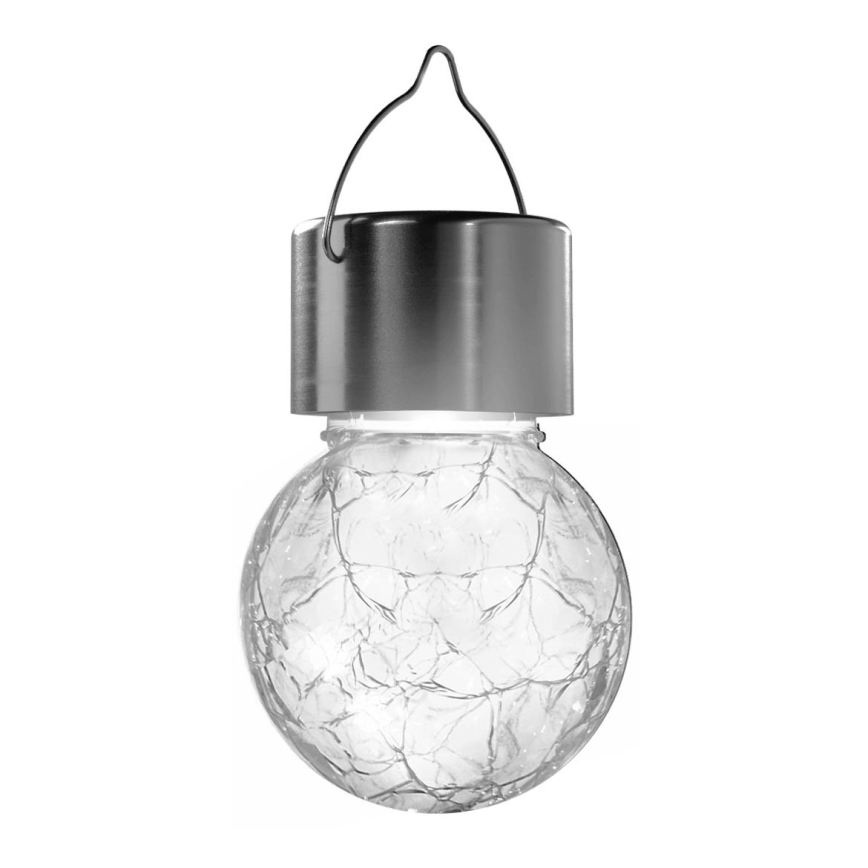 Aigostar - LED Solárne svietidlo LED/0,006W/1,2V pr. 6 cm 100 mAh 6500K IP44
