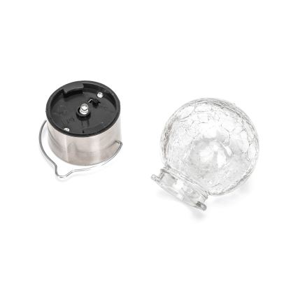 Aigostar - LED Solárne svietidlo LED/0,006W/1,2V pr. 6 cm 100 mAh 6500K IP44