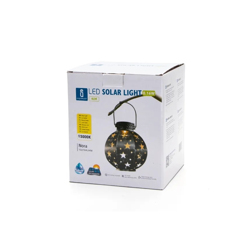 Aigostar - LED Solárne svietidlo LED/0,16W/2V 3000K IP44