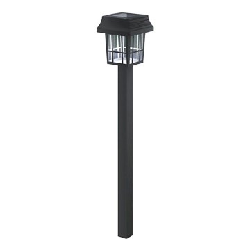 Aigostar - LED solárne svietidlo LED/2V 6500K IP44 40 mAh čierne
