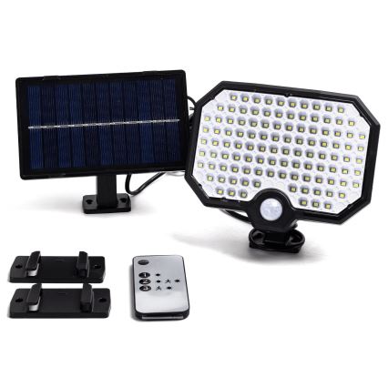 Aigostar - LED Solárne svietidlo so senzorom pohybu LED/2,4W/3,7V IP65