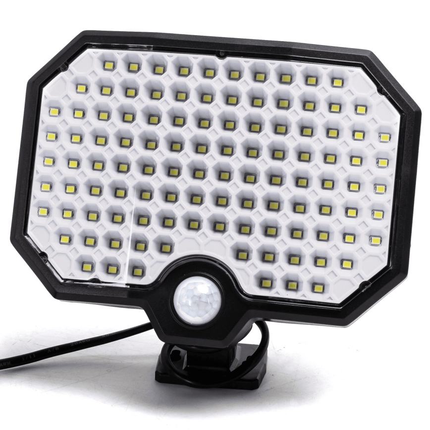 Aigostar - LED Solárne svietidlo so senzorom pohybu LED/2,4W/3,7V IP65