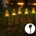 Aigostar - LED Solárne vianočné svietidlo LED/0,054W/1,2V 1m IP65 teplá biela