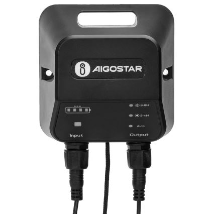 Aigostar - LED Solárny luster 2xLED/70W/12V 12000 mAh 6500K pr. 23,5 cm + diaľkové ovládanie