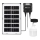 Aigostar - LED Solárny luster LED/35W/12V 3000 mAh 6500K pr. 10 cm + diaľkové ovládanie