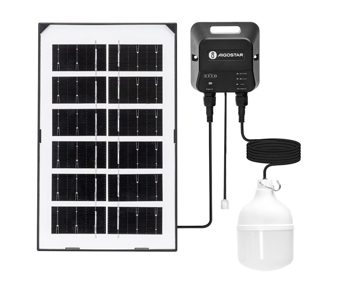 B.V. - LED solárny luster LED/35W/12V 3000 mAh 6500K priemer 10 cm B1020134N