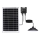 Aigostar - LED solárny luster LED/70W/12V 6000 mAh 6500K IP65 pr. 23,5 cm + diaľkové ovládanie