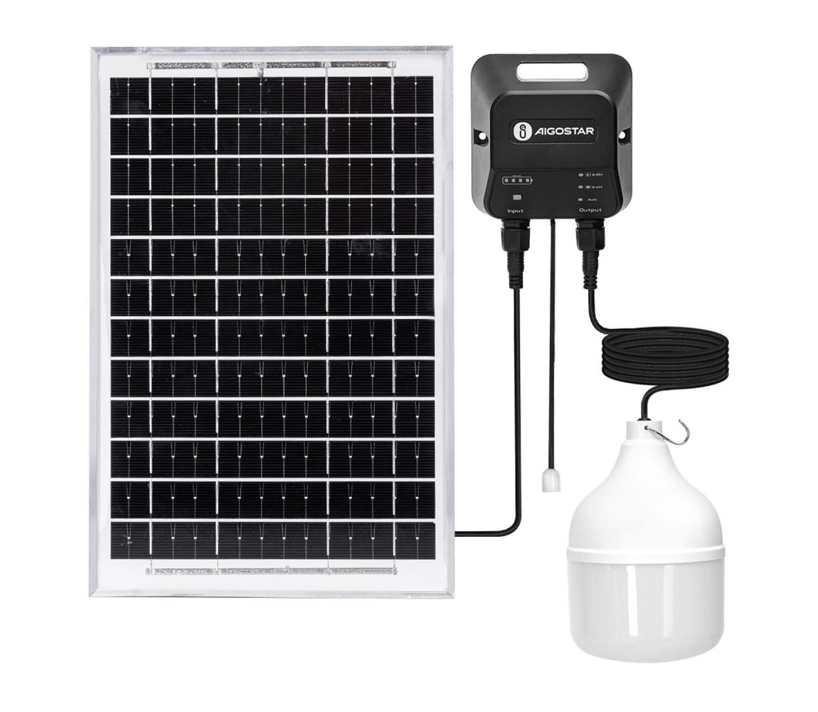 B.V.  - LED solárny luster LED/70W/12V 6000 mAh 6500K priemer 12 cm B1020134P