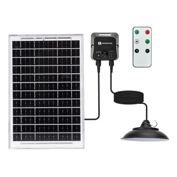 Aigostar - LED solárny luster so senzorom ED/70W/12V 6000 mAh 6500K pr. 23,5 cm + diaľkové ovládanie