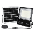 Aigostar - LED Solárny reflektor LED/200W/3,2V 3600mAh 3000K/4000K/6500K IP66 + diaľkové ovládanie