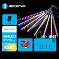 Aigostar - LED solárny svetelný reťazec 384xLED/13m IP65 1200 mAh viacfarebný