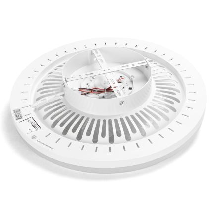 Aigostar - LED Stmievateľné stropní ventilátor LED/40W/230V 2700/4000/6500K pr. 50 cm + diaľkové ovládanie biela