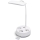 Aigostar - LED Stmievačová stolná lampa so zásuvkami a USB LED/4,6W/230V 3000/4000/6500K biela