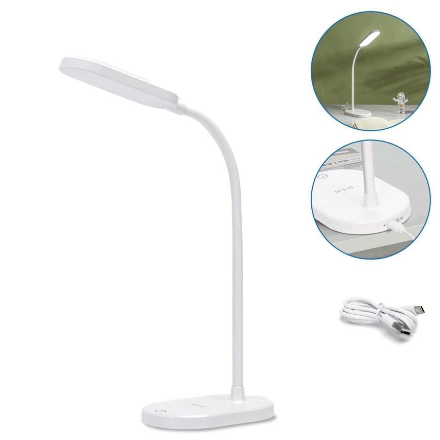 Aigostar - LED Stmievateľná dotyková stolná lampa LED/3W/5V
