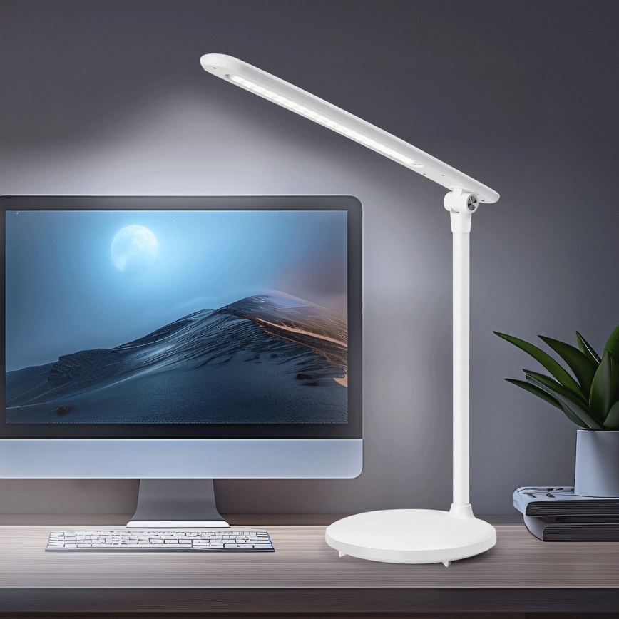 Aigostar - LED Stmievateľná nabíjacia dotyková stolná lampa LED/3W/5V 2700/4000/6500K 1800 mAh