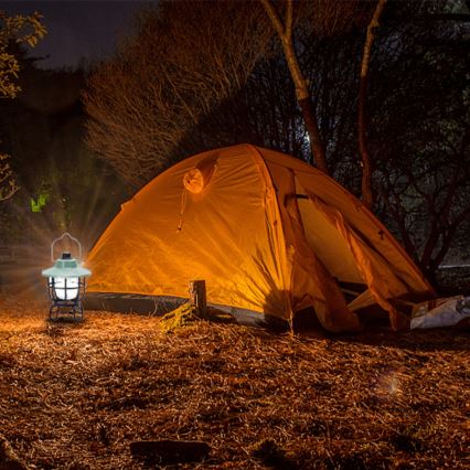 Aigostar - LED Stmievateľná prenosná nabíjacia kempingová lampa LED/3W/3,7V 1200mAh