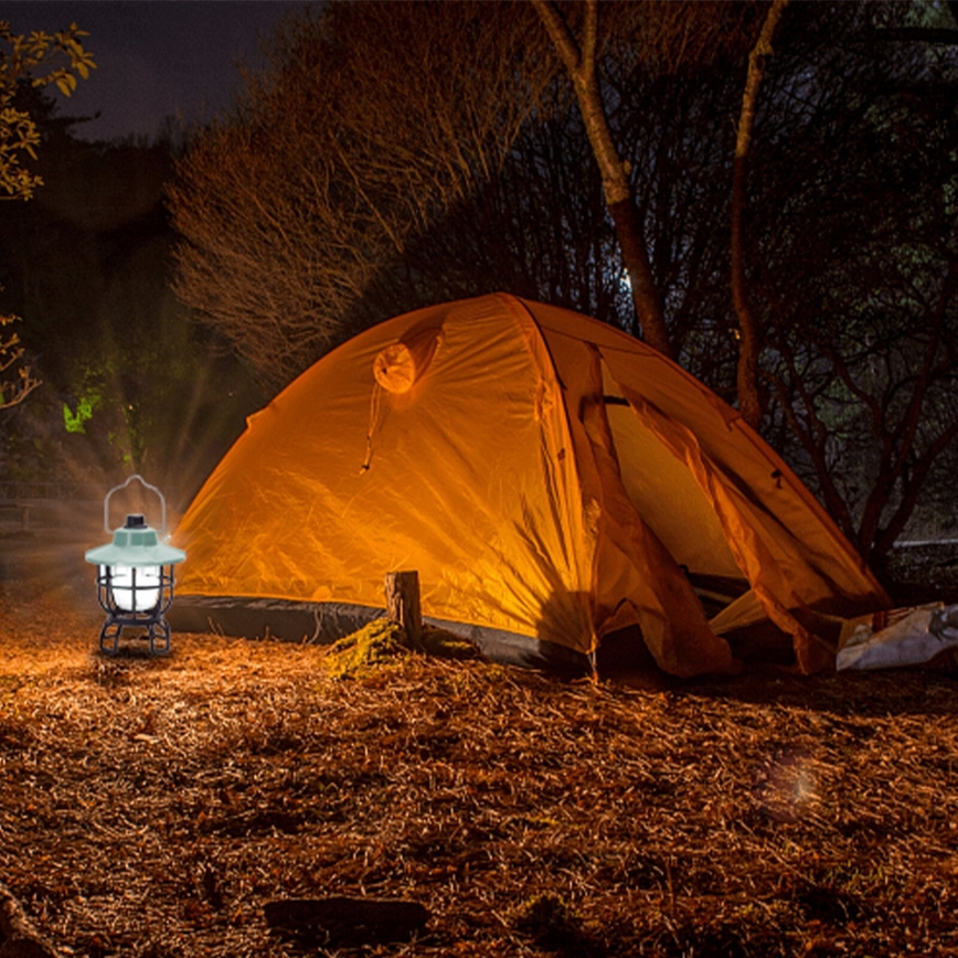 Aigostar - LED Stmievateľná prenosná nabíjacia kempingová lampa LED/3W/3,7V 1200mAh