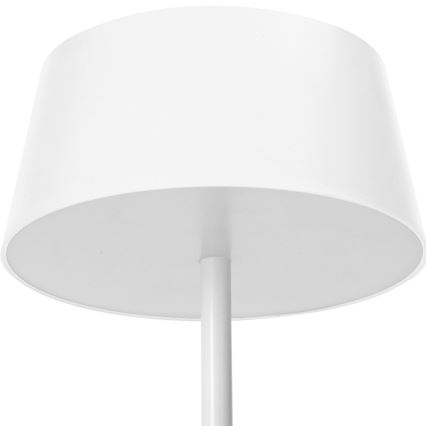 Aigostar - LED stmievateľná stolová lampa so zásuvkami a USB LED/4,6W/230V 3000/4000/6500K biela
