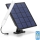 Aigostar - LED Stmievateľná trubica so solárnym panelom LED/3,2V 3000K/4000K/6500K IP65 + diaľkové ovládanie
