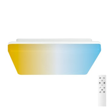 Aigostar - LED stmievateľné kúpeľňové stropné svietidlo LED/18W/230V 3000K-6500K IP54 + diaľkové ovládanie